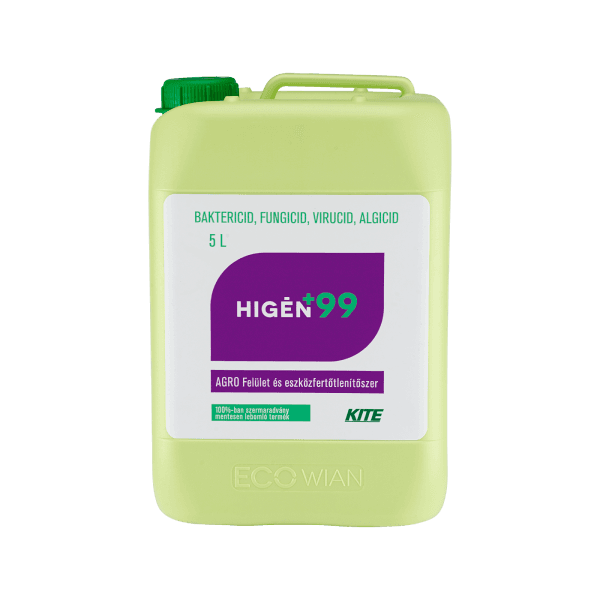 HIGÉN+99 AGRO ™ felület és eszközfertőtlenítőszer